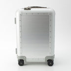 Gucci GG Supreme Canvas Aluminum Trolley Cabin Carry Case Suitcase Silver — view 2