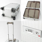 Gucci GG Supreme Canvas Aluminum Trolley Cabin Carry Case Suitcase Silver — view 8