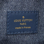 Louis Vuitton Monogram Cousin PM Clutch Shoulder Bag Blue Navy — view 8