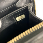 Chanel Shoulder Bag Black Gold CC Logo CC Filigree Quilted Chain — view 8