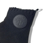 Hermes Duo Boots Short Shoes Fabric Black Knit Exlibris — view 9