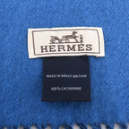 Hermes Scarf Blue — view 7