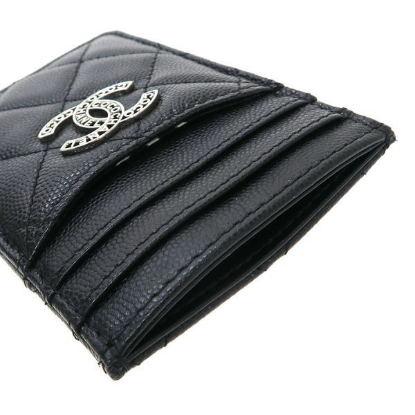 Chanel Caviar Quilted Card Case — view 5