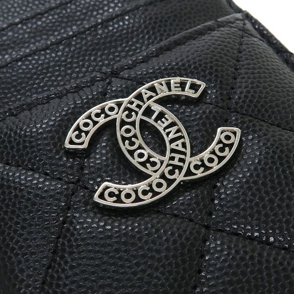 Chanel Caviar Quilted Card Case — view 4