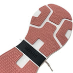 Hermes Just Sneakers Shoes Suede Fabric Pink Black White — view 8