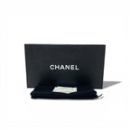 Chanel Loafers Leather Shoes Patent Red Silver CC Logo Turnlock — view 9