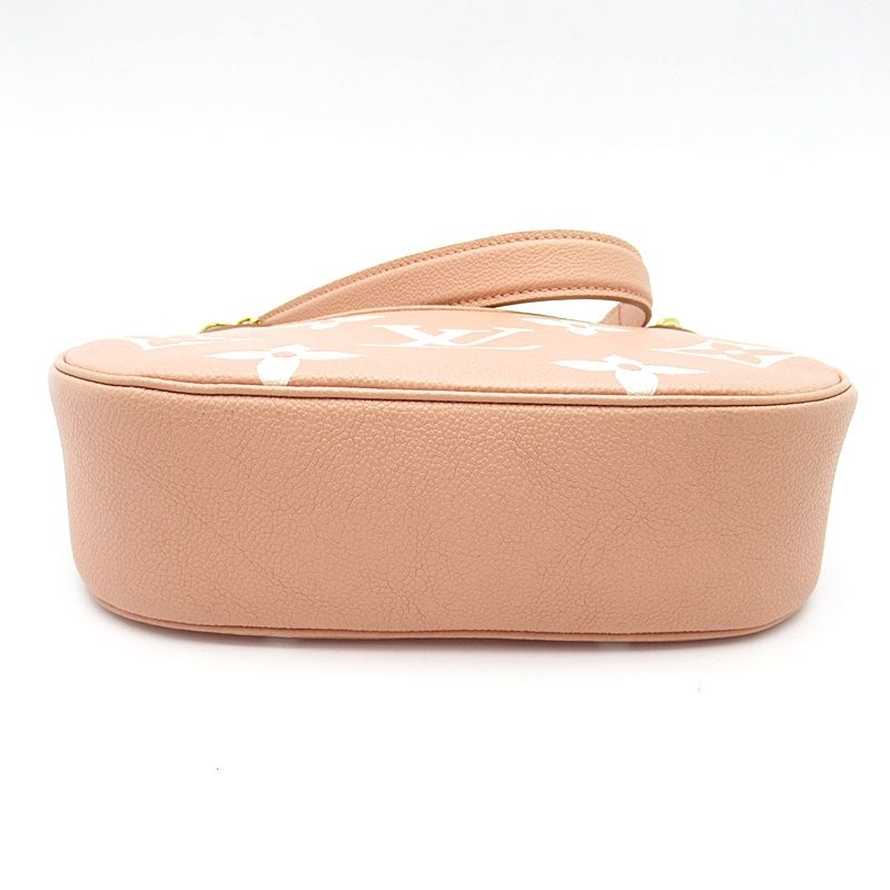 Louis Vuitton Bagatelle NM Empreinte Shoulder Bag Rose Trianon Cles — view 6