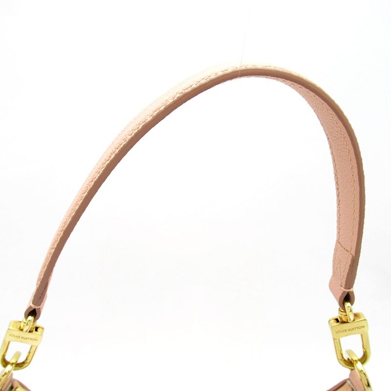 Louis Vuitton Bagatelle NM Empreinte Shoulder Bag Rose Trianon Cles — view 2