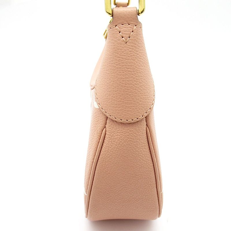 Louis Vuitton Bagatelle NM Empreinte Shoulder Bag Rose Trianon Cles — view 3