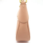 Louis Vuitton Bagatelle NM Empreinte Shoulder Bag Rose Trianon Cles — view 3