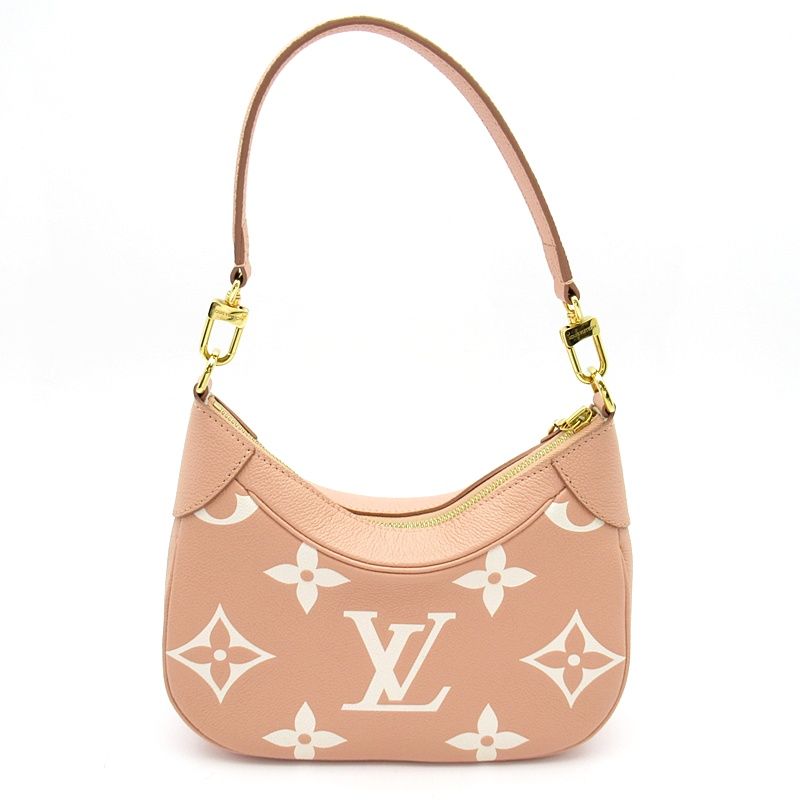 Louis Vuitton Bagatelle NM Empreinte Shoulder Bag Rose Trianon Cles — view 4