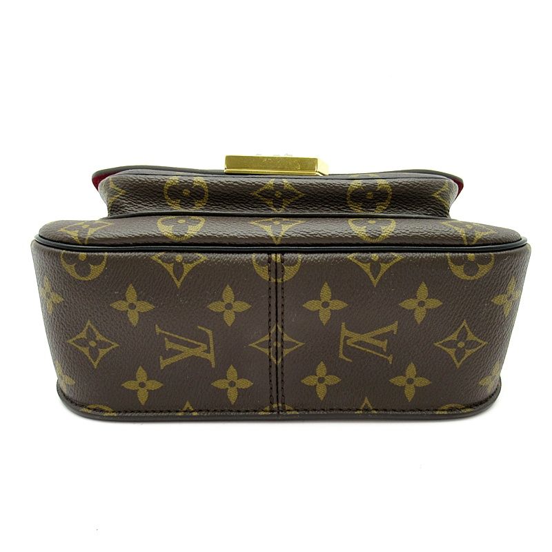 Louis Vuitton Passi Monogram Shoulder Bag Brown — view 6