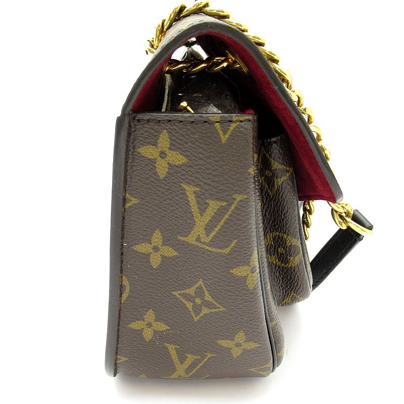 Louis Vuitton Passi Monogram Shoulder Bag Brown — view 5