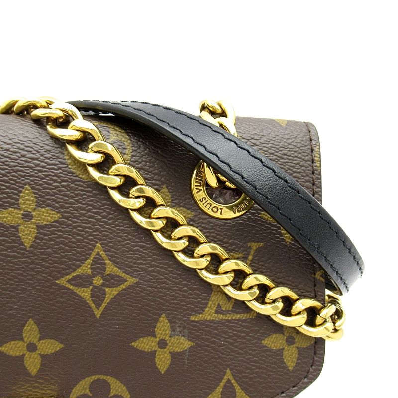 Louis Vuitton Passi Monogram Shoulder Bag Brown — view 2