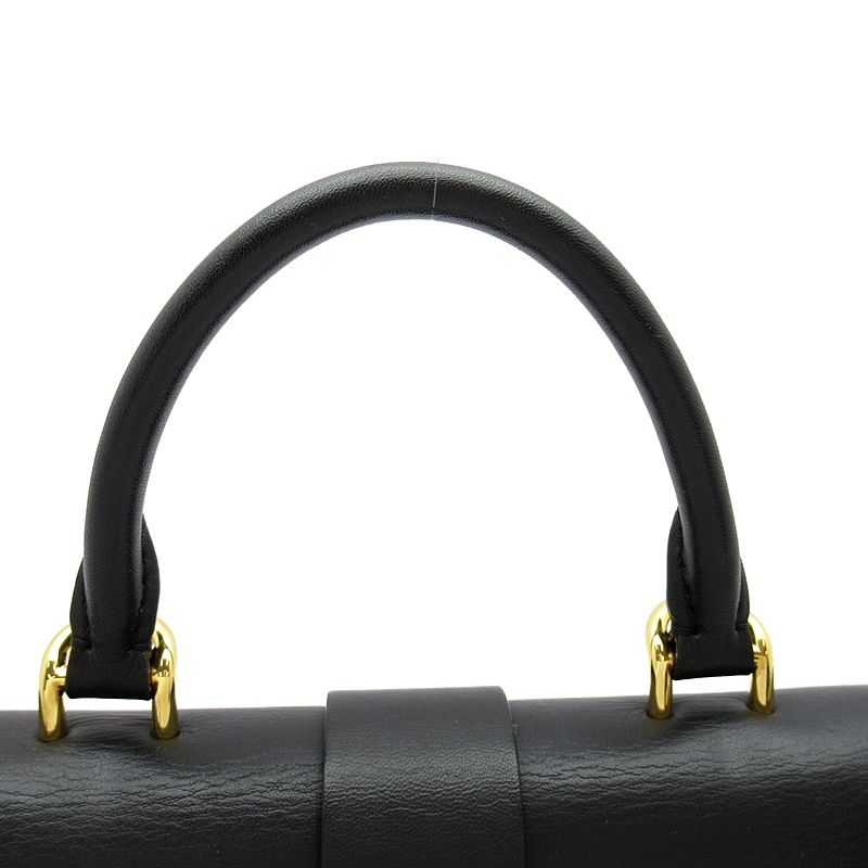 Louis Vuitton Locky BB Monogram Shoulder Bag Noir Black — view 2