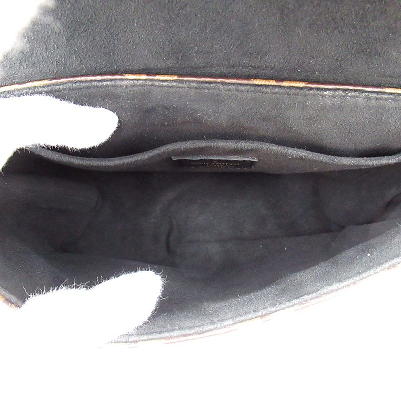 Louis Vuitton Locky BB Monogram Shoulder Bag Noir Black — view 7