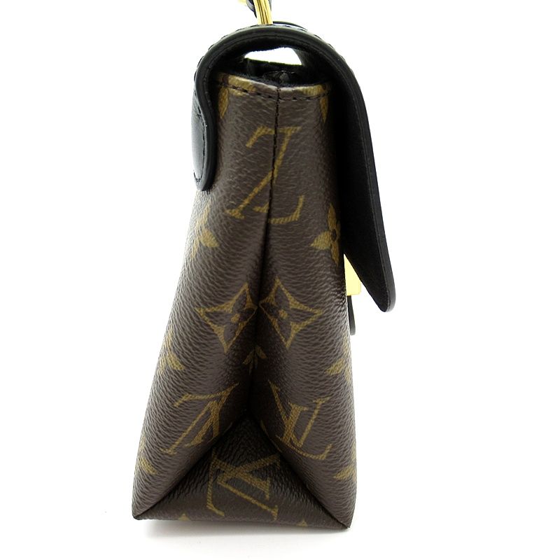 Louis Vuitton Locky BB Monogram Shoulder Bag Noir Black — view 5