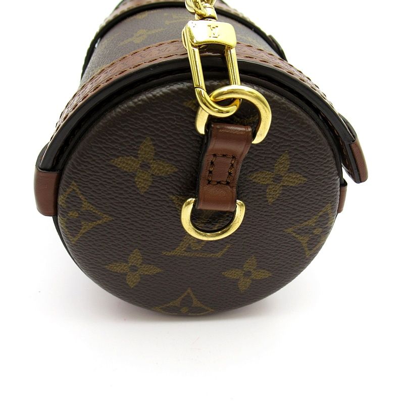 Louis Vuitton Papillon Trunk Monogram Shoulder Bag Brown — view 5