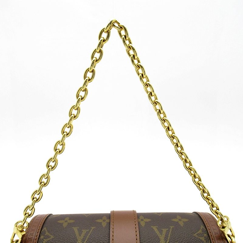 Louis Vuitton Papillon Trunk Monogram Shoulder Bag Brown — view 2