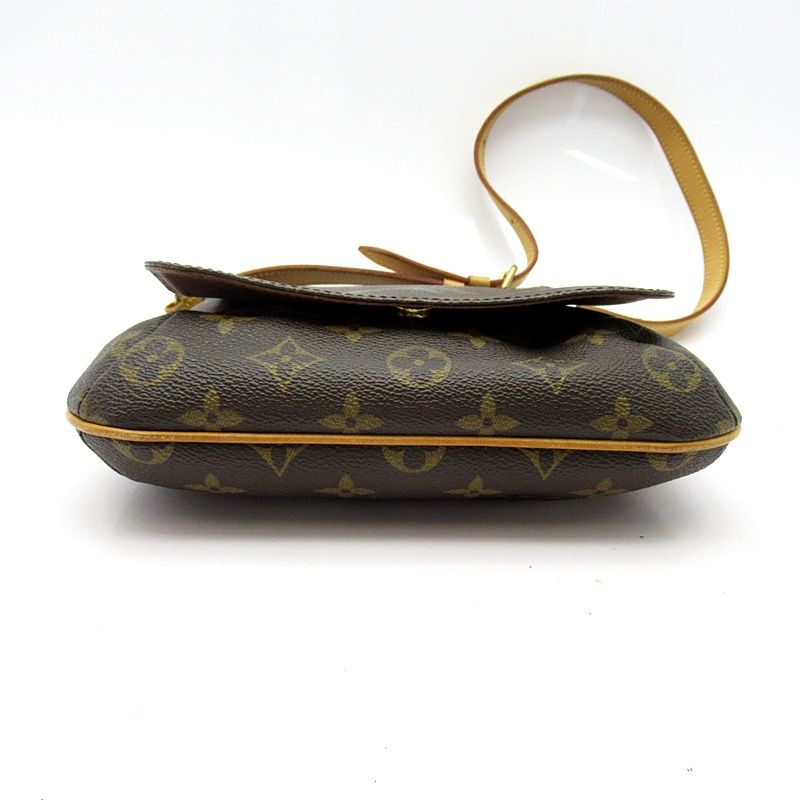 Louis Vuitton Musette Salsa Short Monogram Shoulder Bag Brown — view 6