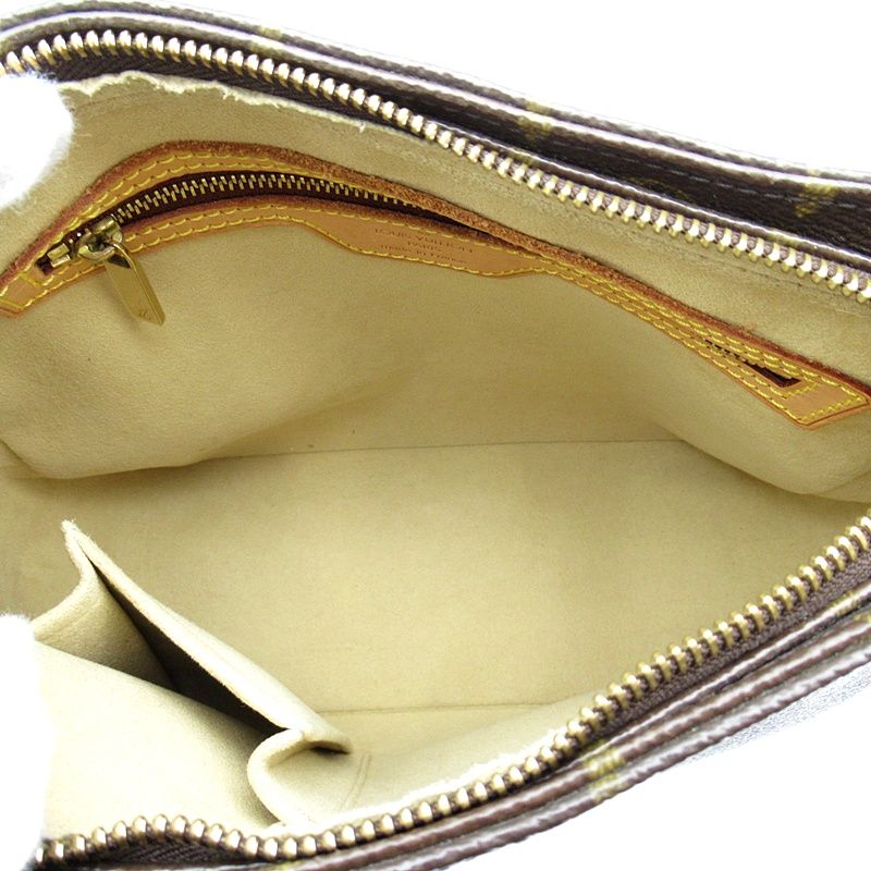 Louis Vuitton Looping MM Monogram Shoulder Bag Brown — view 7