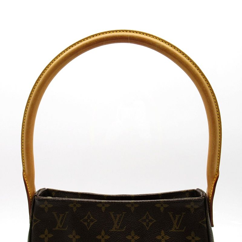 Louis Vuitton Looping MM Monogram Shoulder Bag Brown — view 2