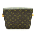 Louis Vuitton Cartouchiere 22 Monogram Shoulder Bag Brown — view 4
