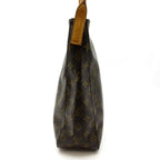 Louis Vuitton Looping GM Monogram Shoulder Bag Brown — view 5