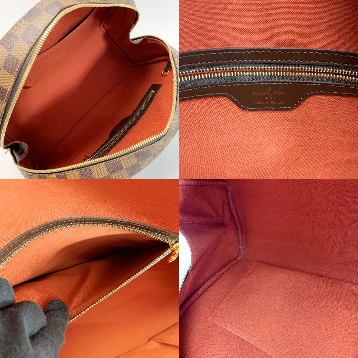 Louis Vuitton Damier Nolita Ebene Handbag — view 5