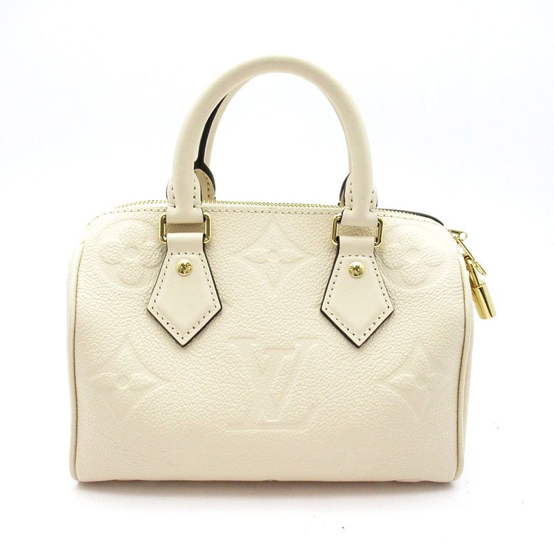Louis Vuitton Speedy Bandouliere 20 Monogram Empreinte Boston Bag Cles — view 4