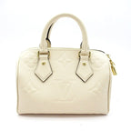 Louis Vuitton Speedy Bandouliere 20 Monogram Empreinte Boston Bag Cles — view 4