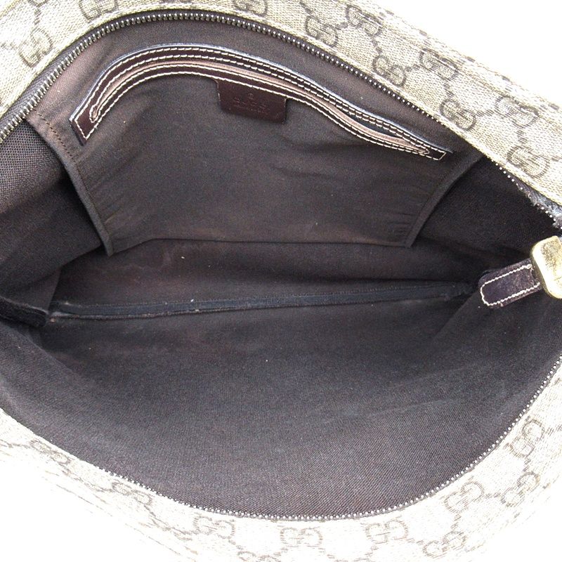 Gucci Shoulder Bag GG Supreme Beige — view 7