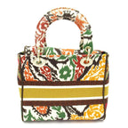 Dior D-lite Paisley Flower Canvas Handbag Multicolor — view 4