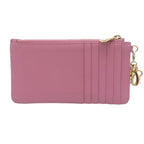 Dior Coin Case Coin Purse Pink — view 2