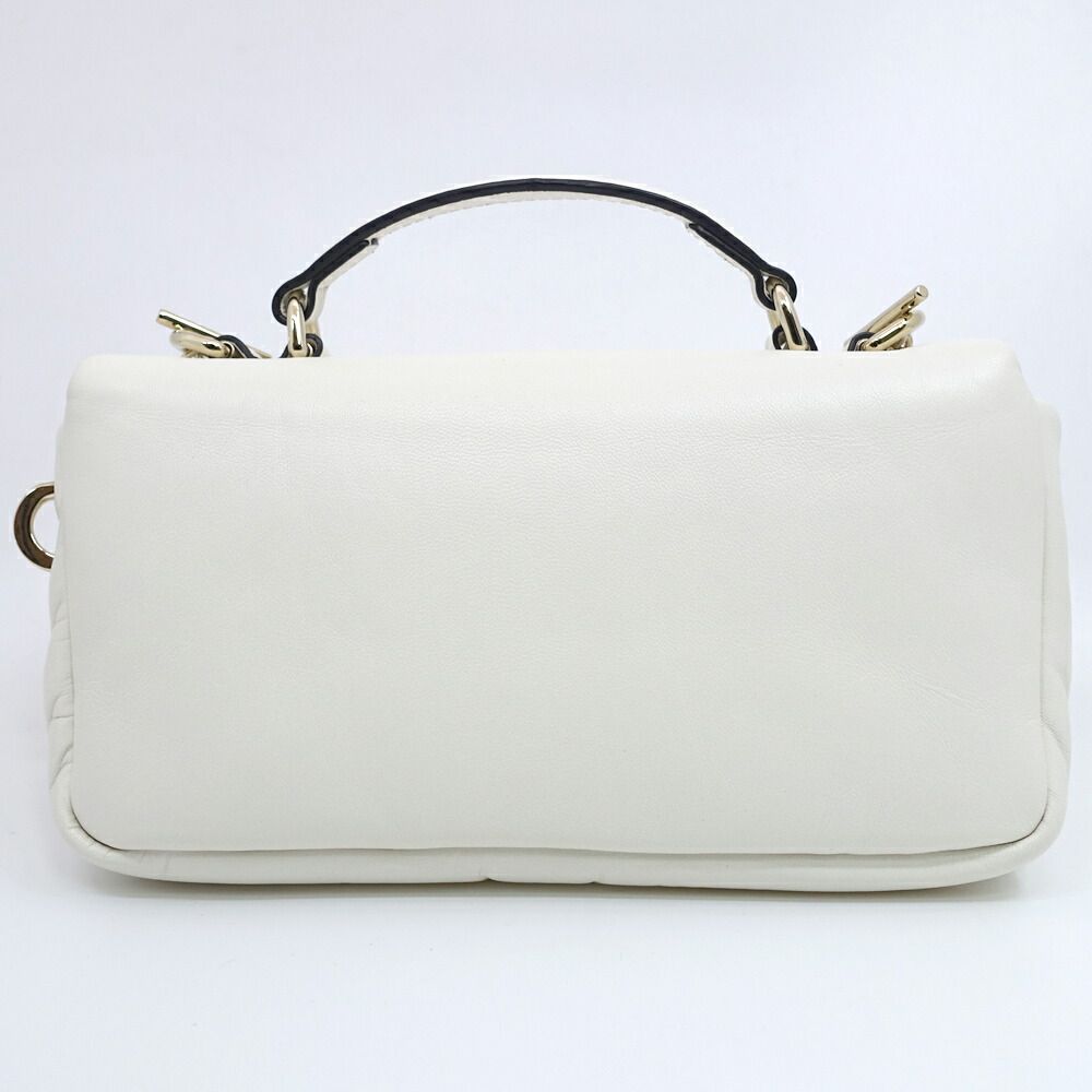 Gucci GG Milano Mini Top Handle Leather WH Shoulder Bag — view 2
