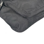 Prada Re-Nylon Crossbody Back Triangle Logo Shoulder Bag Black — view 6