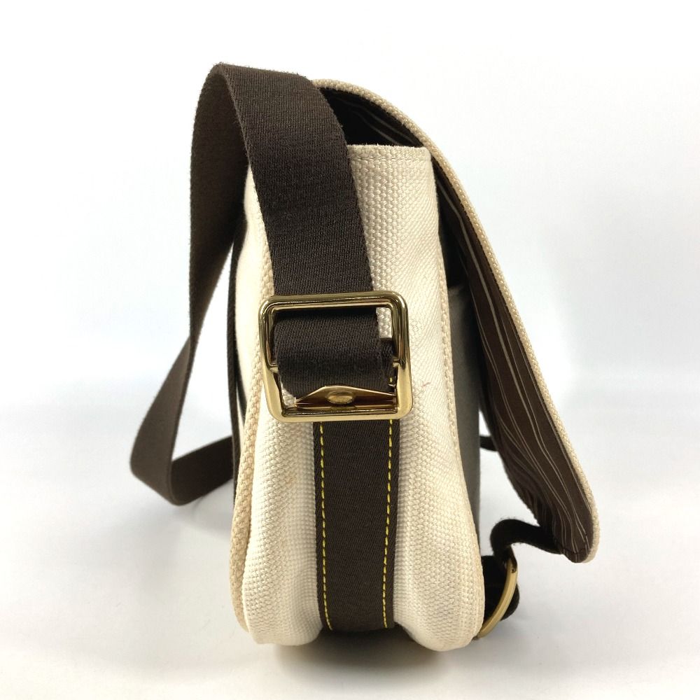 Louis Vuitton Shoulder Bag Antigua Besace PM Canvas Ecru White — view 2