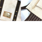 Louis Vuitton Shoulder Bag Antigua Besace PM Canvas Ecru White — view 9