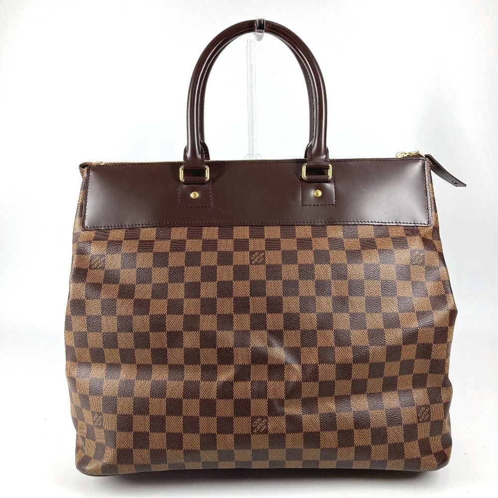 Louis Vuitton Handbag Greenwich PM Damier Canvas Ebene Brown — view 2