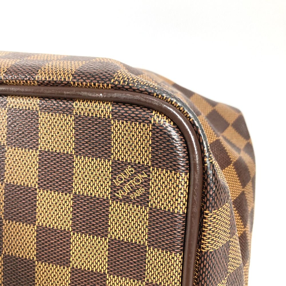 Louis Vuitton Handbag Greenwich PM Damier Canvas Ebene Brown — view 6