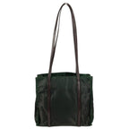 Prada Shoulder Bag Triangle Logo Nylon Khaki — view 2