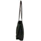 Prada Shoulder Bag Triangle Logo Nylon Khaki — view 3