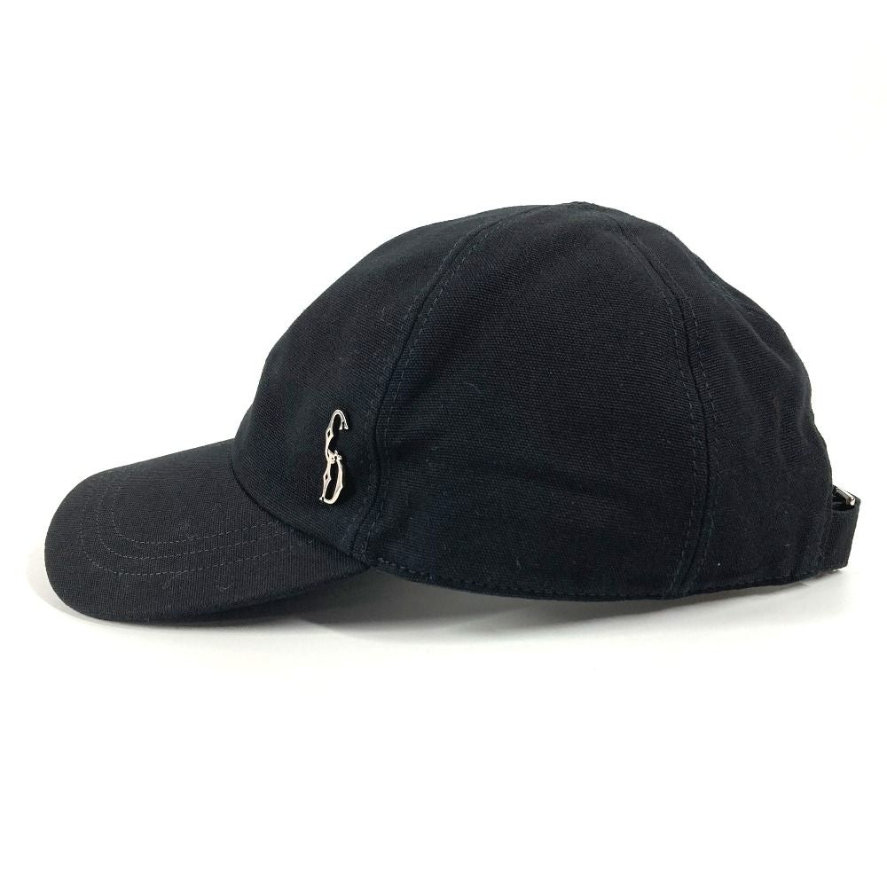 Dior Cap CD Logo Cotton Black Hat — view 3