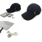 Dior Cap CD Logo Cotton Black Hat — view 9