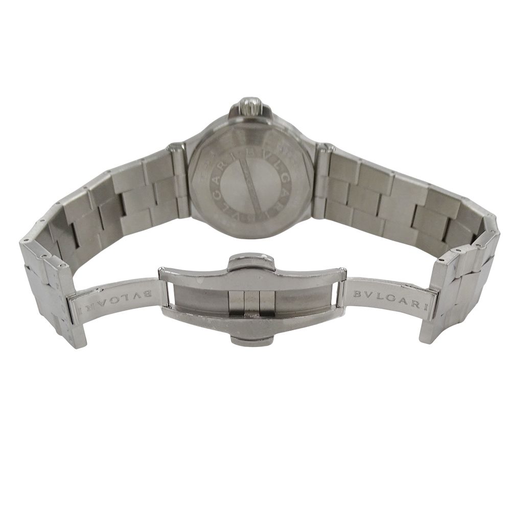Bvlgari Watch Diagono Date Automatic Winding at Stainless Steel Silver Polished — view 4
