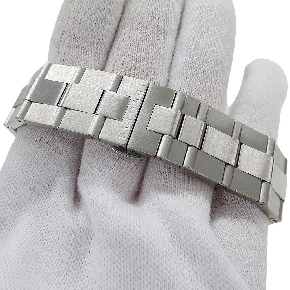 Bvlgari Watch Diagono Date Automatic Winding at Stainless Steel Silver Polished — view 6