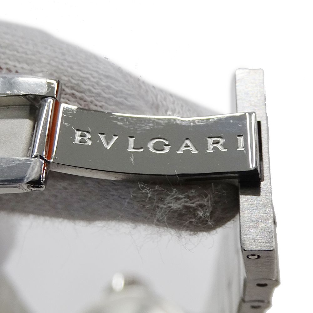 Bvlgari Watch Diagono Date Automatic Winding at Stainless Steel Silver Polished — view 5