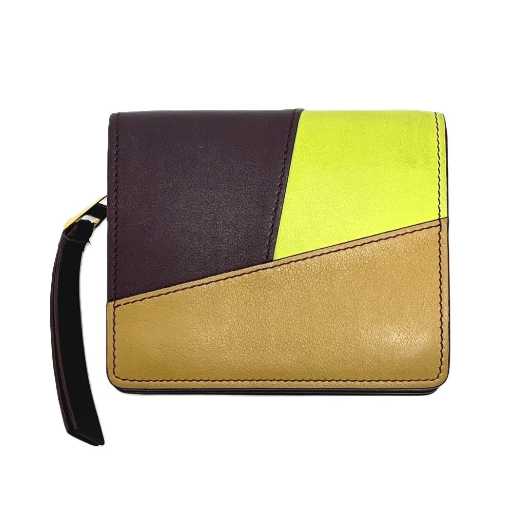 Loewe Bifold Wallet Puzzle Leather Multicolor — view 2