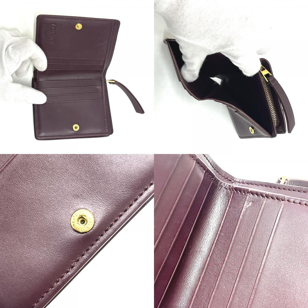 Loewe Bifold Wallet Puzzle Leather Multicolor — view 8