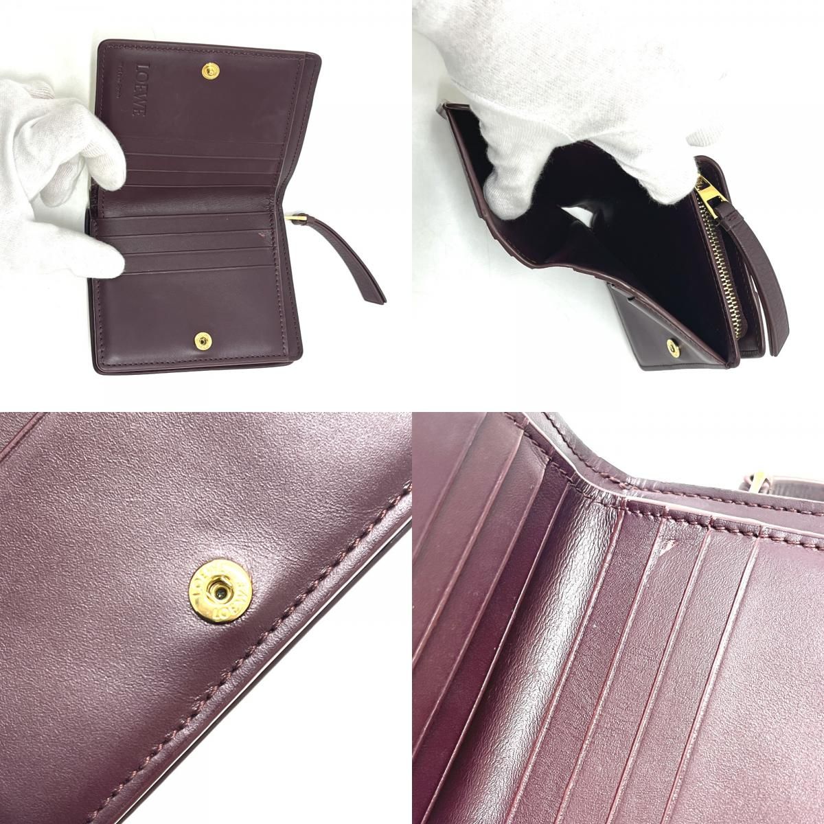 Loewe Bifold Wallet Puzzle Leather Multicolor — view 8